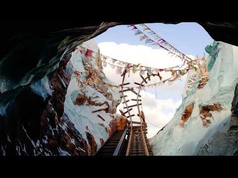 Expedition Everest Front Row POV 4K 60FPS | Disney’s Animal Kingdom Roller Coaster Ride