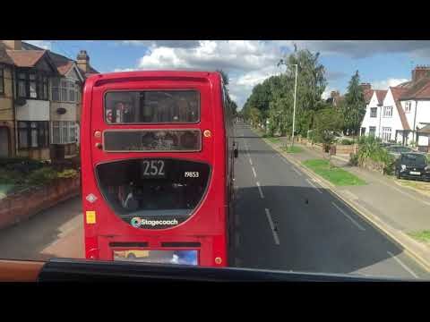 London Buses Route 252 19736 Stagecoach to Collier Row Finale Route 252 19736 Stagecoach