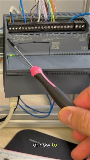 Connect a REAL PLC. #shorts