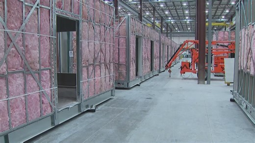 The lawmakers toured "Connect Housing Blocks," a 630,000-square-foot factory, Friday afternoon. | 10TV - WBNS