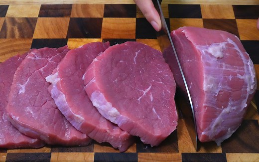 自制原切菲力牛排，教你鲜嫩不柴的秘诀，从腌到煎，比买的还好吃