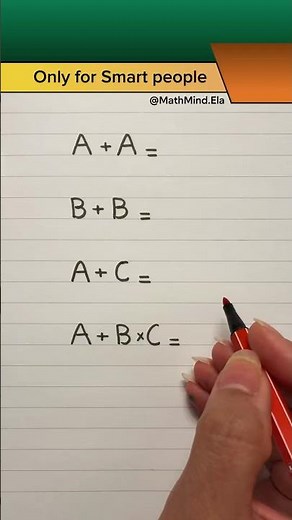 Only Smart People Can Solve This Math Puzzle | Brain Teaser Challenge #maths #education #puzzle