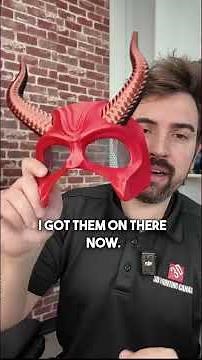 This Makes 3D Printed Masks Look So Much Better! -DidlyBuilds on Makerworld