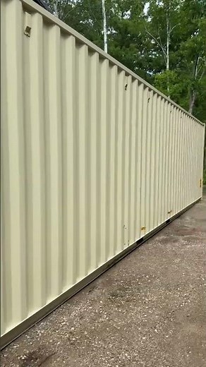 40 Ft Double Door Storage Container | New 1-Trip Walkaround & Interior Tour