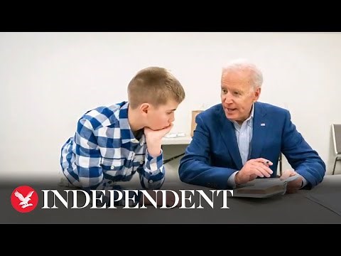 Joe Biden gives boy touching advice on how he got over his stutter