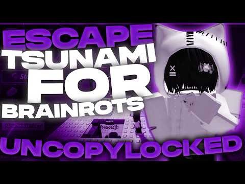 Escape Tsunami For Brainrots Uncopylocked | Tsunami Brainrot Uncopylocked | Roblox Studio 2026