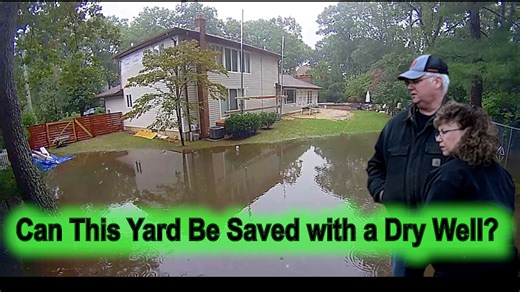 Does your yard flood every time it rains? This homeowner had the same problem — their backyard turned into a swamp after every storm. ✅ Our solution: a custom dry well system that takes in water from 5 downspouts and stormwater runoff, sending it underground where it belongs. After the next thunderstorm, their yard stayed dry… while the neighbors were still under water. 👉 Watch the full video here: https://youtu.be/st5V2D5yN0A What is a Dry Well? It’s an underground system that collects and dis