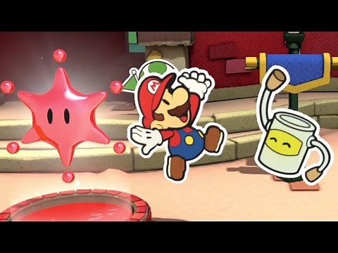 Paper Mario: Color Splash - Part 10 [Red Chapter Conclusion] - The Paint of my Enemies