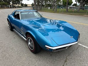 1969 Lemans Blue L89 427435hp Corvette Coupe