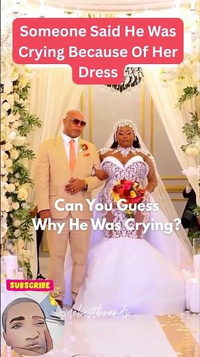 Groom cried profusely seeing his beautiful bride | Wedding Day Drama #viralwedding
