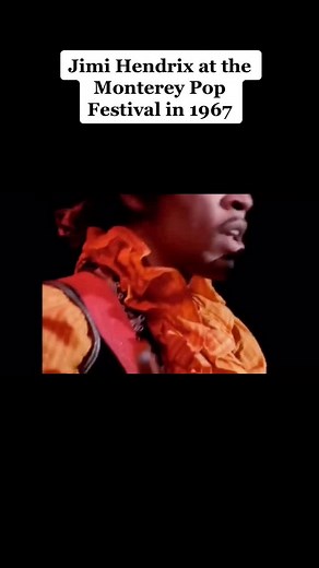 Jimi Hendrix Monterey Pop Festival Performance