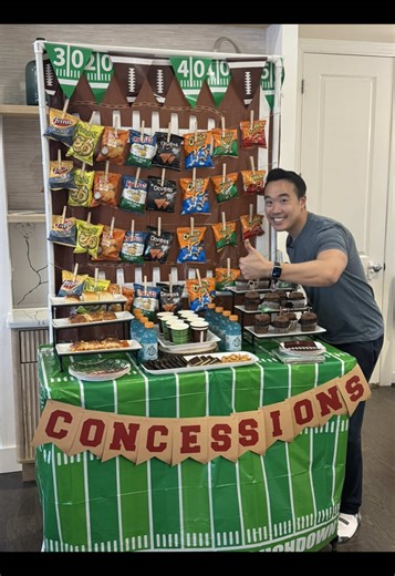 DIY Super Bowl Concession Stand for Kids