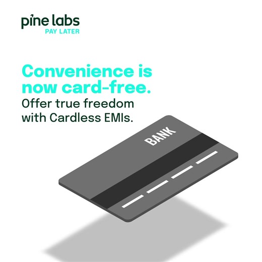 No card? No problem. Another industry-first, with Pine Labs Pay Later, you can now offer EMIs to customers without any debit or credit card, and make sure they walk out of your store with a smile. *Available only for HDFC and ICICI bank customers. Learn more here: https://youtu.be/zYfcS5A2dvQ | Pine Labs