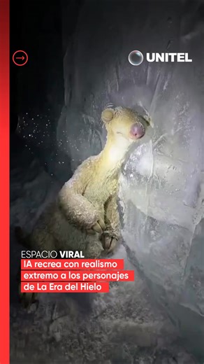 La Inteligencia Artificial nos muestra cómo se verían los personajes de La Era del Hielo en la vida real. ¿Cuál te sorprendió más? #Unitel #Eradelhielo #IA #inteligenciaartificial | UNITEL