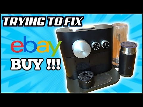 Coffee Damaged Nespresso Expert Coffee Machine - Can I FIX it?