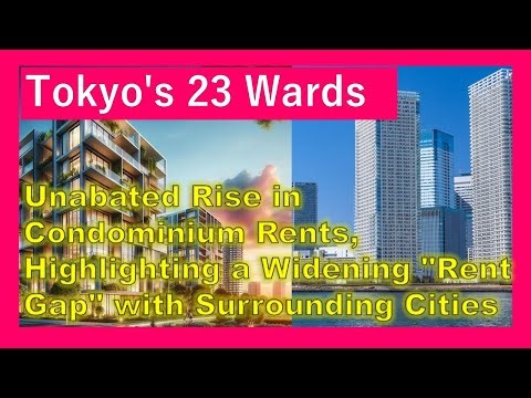 Tokyo's Soaring Rents Highlight a Widening 'Rent Gap' with the Suburbs