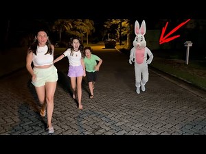 THE EVIL EASTER BUNNY CHASED US DOWN THE STREET! - Part 2
