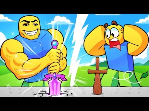 Unlocking Secret Swords in Pull a Sword Roblox!