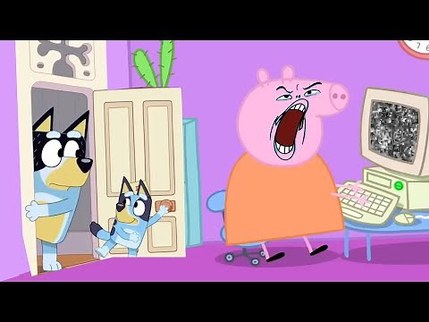 Bluey's Interdimensional Pig Adventure!!