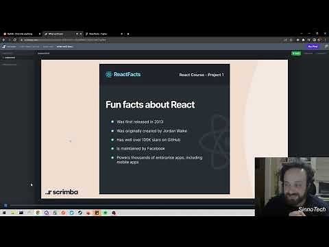 Scrimba React Course: Part 1 - Build a React info Site