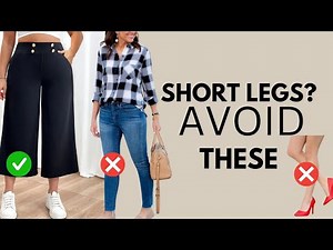 10 STYLING MISTAKES SHORT LEGS WOMEN (Like me) SHOULD AVOID II Outfit Ideas For Short Ladies