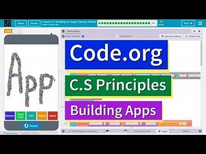 How to Code a Canvas Painter App - Code.org Building Apps Lesson 17 Tutorial