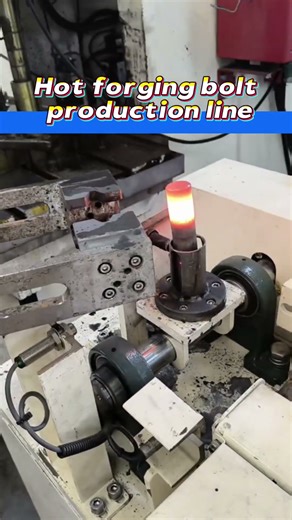 This is the core site of our forging equipment. Under the pressure of thousands of tons,