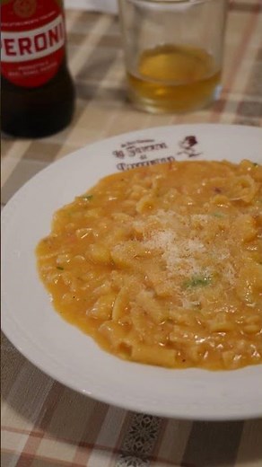 Pasta and potatoes with Neapolitan provola cheese