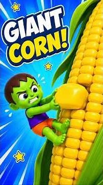 Brocco Grows a Giant Corn Kernel! 🌽😲✨ | Funny Kids Song by Doggy Doggy Cartoons