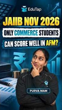 JAIIB AFM Preparation: Can Non-Commerce Students Score Well in AFM? | JAIIB AFM Strategy 2026