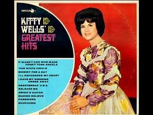 Kitty Wells - Amigo's Guitar (1960 Music Video) | #37 Country Song