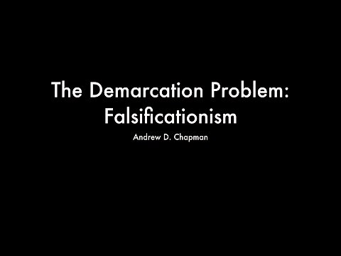 The Demarcation Problem: Falsificationism