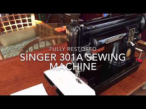 Singer 301 A Sewing Machine: Better than a Featherweight?