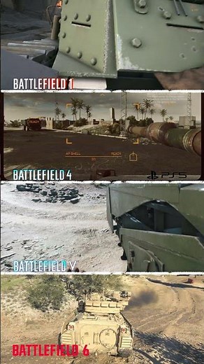 Vehicle Entry Animation BF1 vs BF4 vs BF5 vs Battlefield 6! #battlefield #gaming #battlefield6