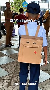 No Backpack Day😁😁 | Sekolah Kita