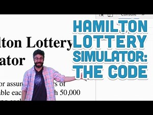 14.2: The Code (HTML, CSS, and JavaScript) - Hamilton Lottery Simulator with p5.js