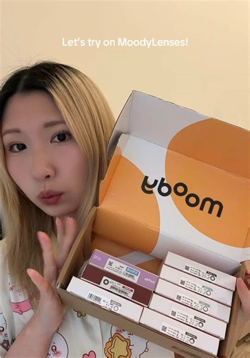 in the new year we are ditching the colored contacts that spin around throughout the day and wearing “fixed axis” (weighted) technology lenses instead! use my discount code “dawnle10” at @moodylenses 🎉 #moodylenses #moody #coloredcontacts #weightedcontacts #douyin