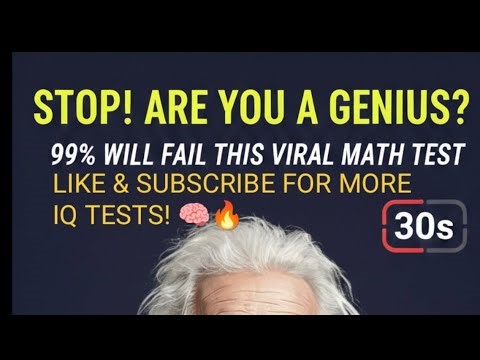 🌏 GLOBAL MATH QUIZ LIVE | Test Your IQ & Speed! 🧠 #Math #2