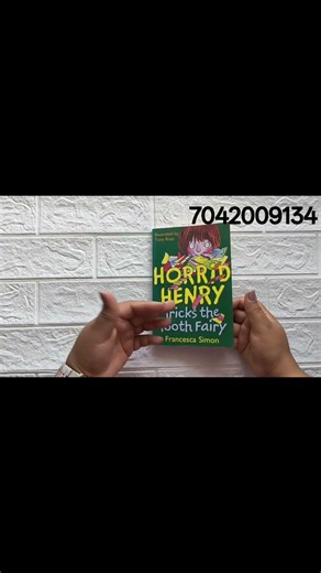 Horrid Henry Tricks The Tooth Fairy Green Cover Paperback Video