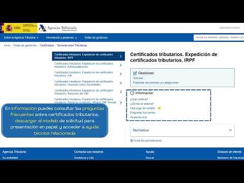 Cómo obtener un certificado tributario de Renta