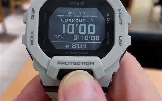 卡西欧 爆款GBD-200系列又出新配色 都市生活实用色彩系GBD-200UU 轻松驾驭！