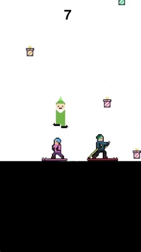 how i made a christmas game using python #christmas #funny #videogames #python #pygame #fungames