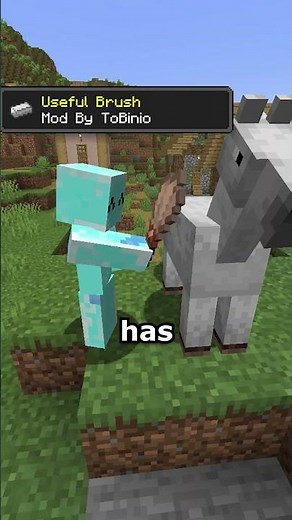 Minecraft Buffed The Brush! | Useful Brush Mod