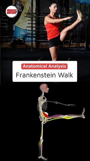 The Frankenstein Walk! #StrengthTraining #FrankensteinWalk #MuscleAndMotion
