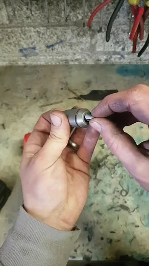 This is not so much a repair, more of a rebuild. This one came in not pulling the rivet and a note to saying the old rivet ends keeps jamming up inside. This looks like more operator error, someone dismantled it and put it back together wrong. Plus these guns do not expel the rivet shank, the shank simply drops out when the next rivet is inserted. So the gun must be facing up for the shank to drop out. #milwaukee #pop #tools #powertools #repair #toolrepair #deandohertygreaser #diy #machine #cord