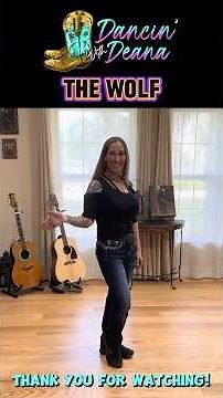 THE WOLF 🐺✨Line Dance Tutorial #dancinwithdeana #linedance