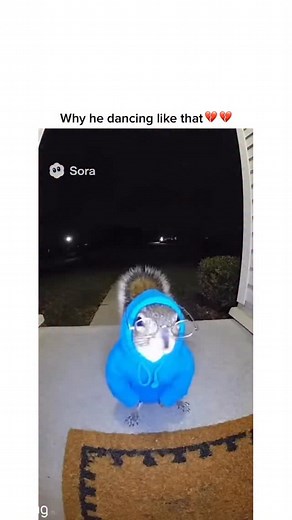 what’d they do with my man simon 🥀 via: tt/sk4.scor it begins with an oddly realistic simon from alvin and the chipmunks — except he’s ai-generated to look unsettlingly human, like a five-foot-tall chipmunk with perfect fur texture, tiny glasses, and actual sneakers. he’s standing in front of someone’s suburban front door, the kind with a “welcome” mat and a porch light flickering faintly. the music kicks in, some weirdly catchy remix of the alvin and the chipmunks theme mixed with breakbeat, a