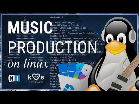 Linux for Music Production - Full Guide (DAWs, Wine/yabridge, Native Instruments / Kontakt, ...)
