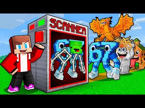 JJ Create a SCANNER To Find Italian Brainrot Mikey in Minecraft - Maizen