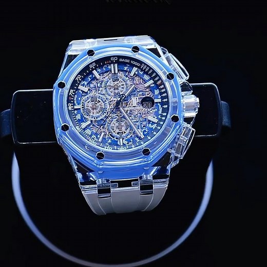 AET REMOULD Creates AMAZING AZURE BLUE Sapphire Royal Oak Offshore